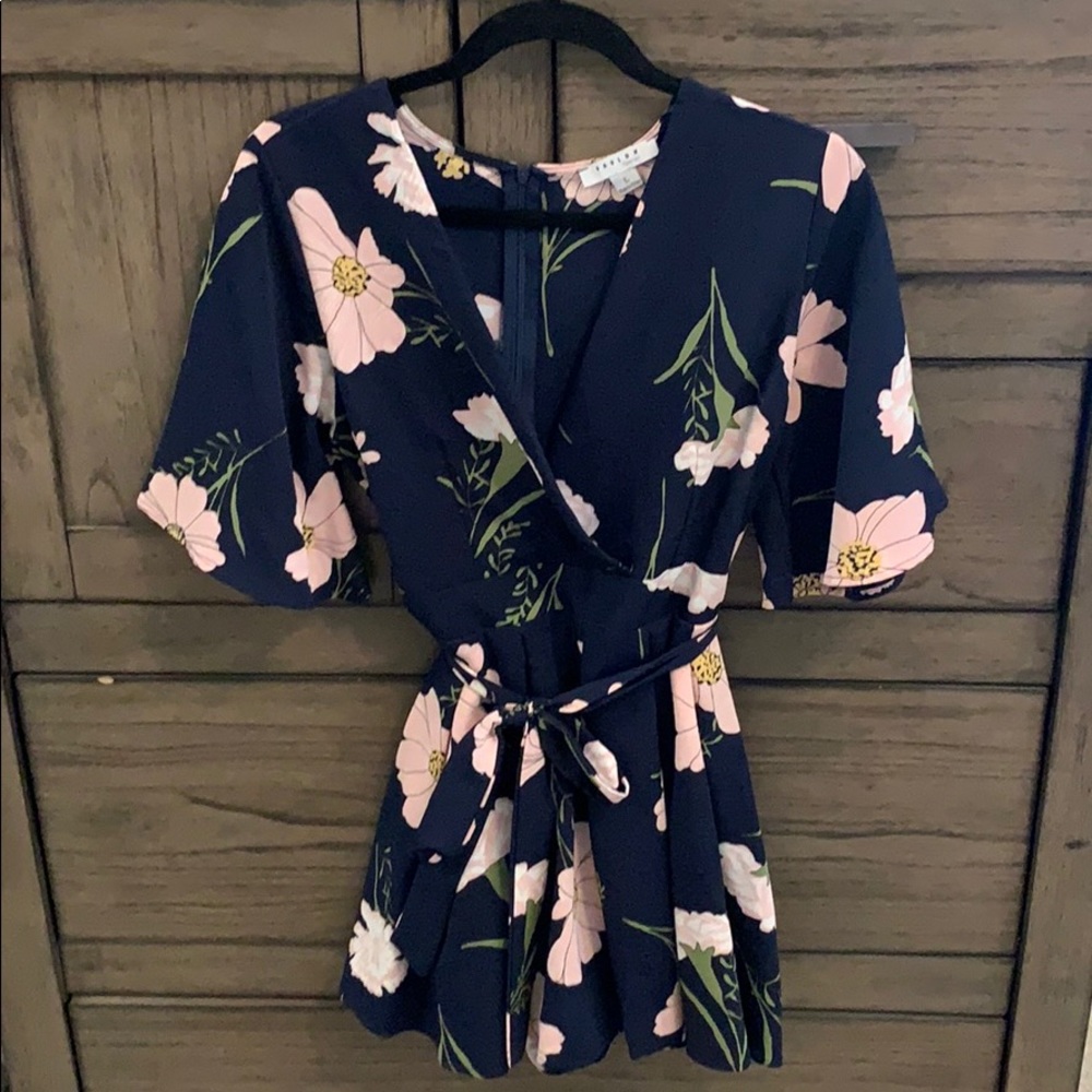 Faulux Fashion Floral Romper